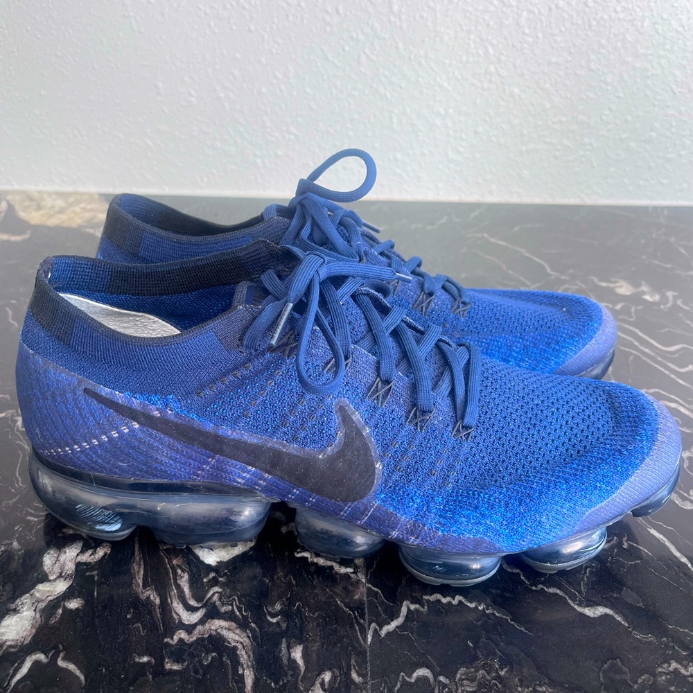 Size 13 Nike Air VaporMax Midnight Navy Worn Once!!!